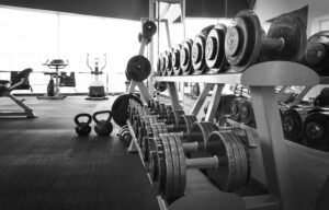 Old,Gym,Interior,With,Equipment